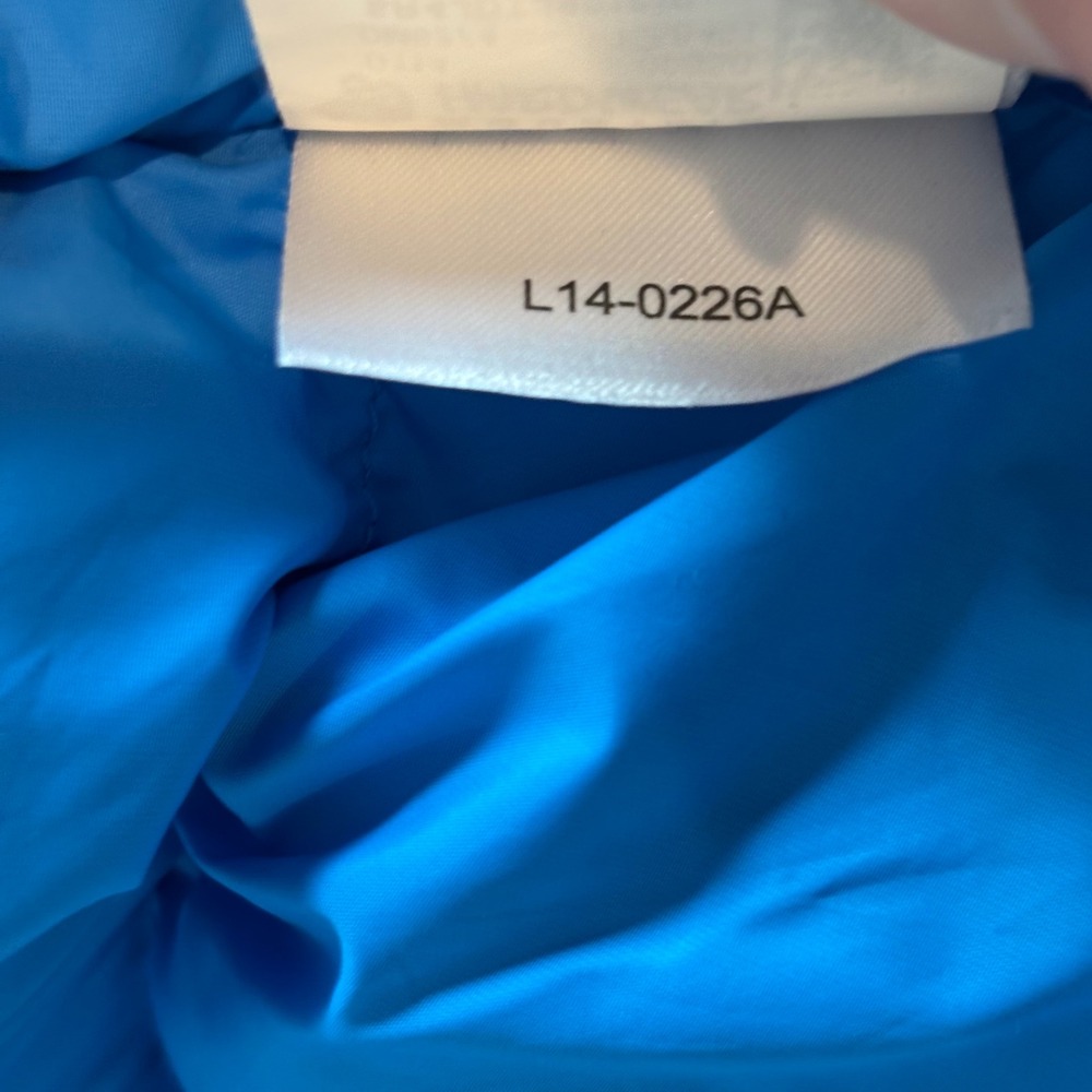 Mountain Hardwear Mens XL Blue Q Shield 650 Down‎ Puffer Jacket OM6274 Full Zip - Picture 12 of 13